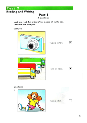 Starters Lesson 5 - Picture 1