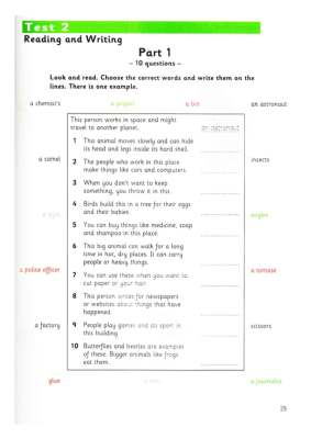 Flyers Lesson 5 - picture 1