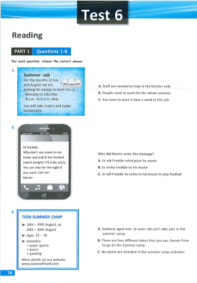 KET Lesson 6 - picture 1